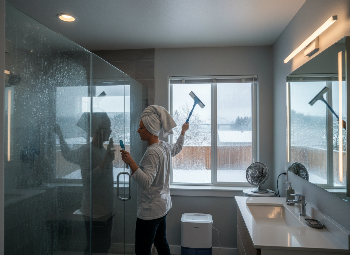 How to Handle Bathroom Condensation During Milwaukie Winters