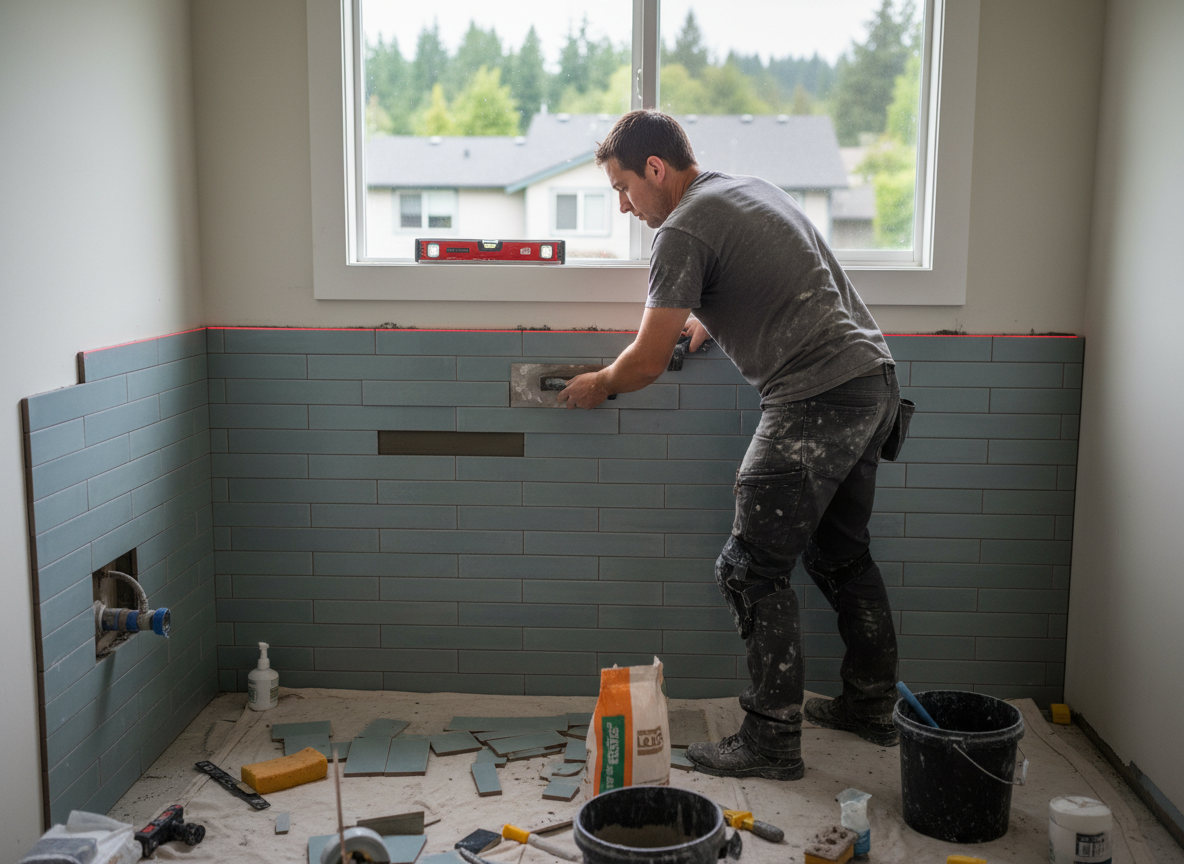 Bathroom Tile Installation in Milwaukie, OR
