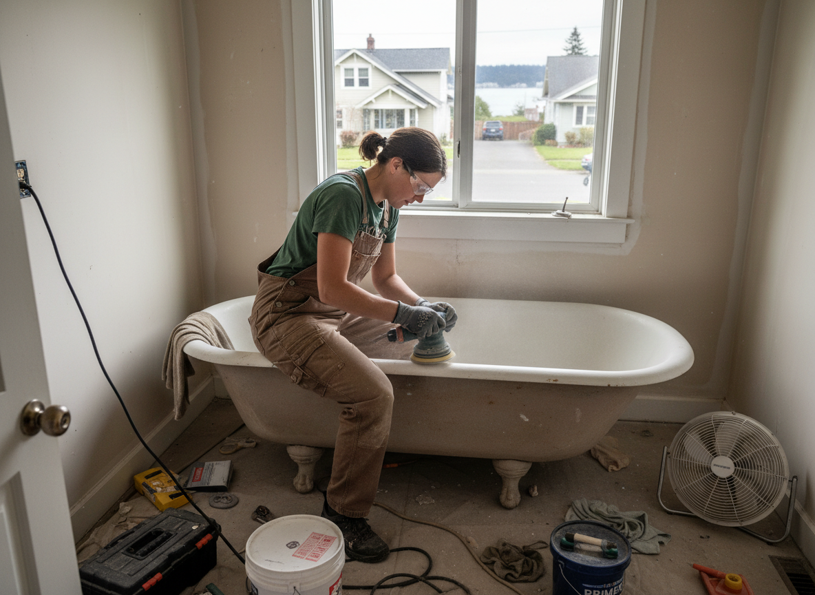 Bathtub Renovation in Milwaukie, OR